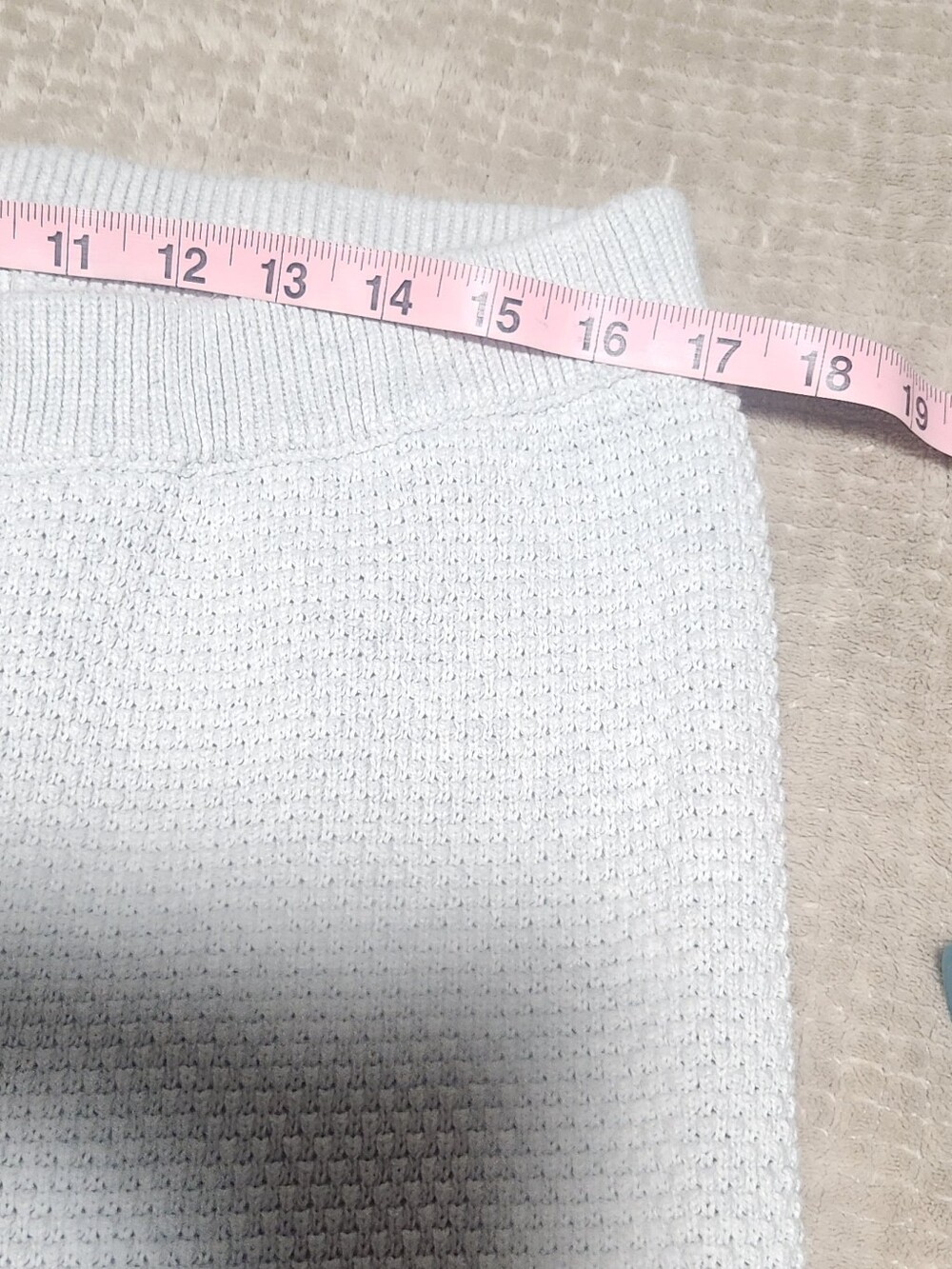 Free People Beach Hailee Sweater Set Light Gray Large - Picture 10 of 10